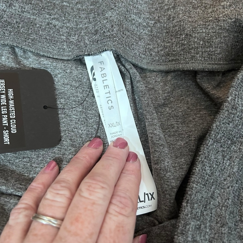 Fabletics High-Waisted cloud jersey wide leg pant… - image 9